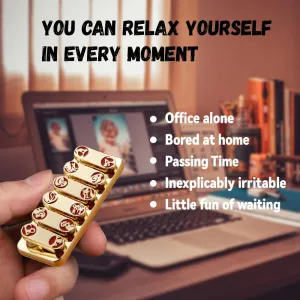 Fidget for Adults Metal Fidget Toy,Magnet Fidgets,Adult Fidgets for Anxiety and Stress,Multiple Decompression Modes EDC Fidget,Adults Gifts