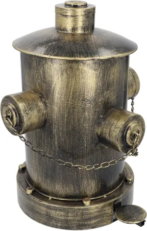 Fire Hydrant Trash Can Creative Garbage Can Inner Bucket Waste Bins Household Bar Restaurant Decor