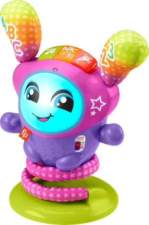 Fisher-Price Baby & Toddler Learning Toy DJ Bouncin’ Star with Music Lights & Bouncing Action for Ages 6  Months