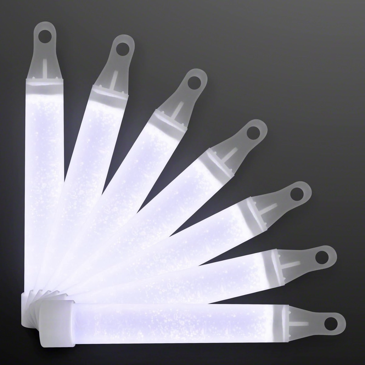 FlashingBlinkyLights 4" White Mini Glow Sticks (Set of 50)