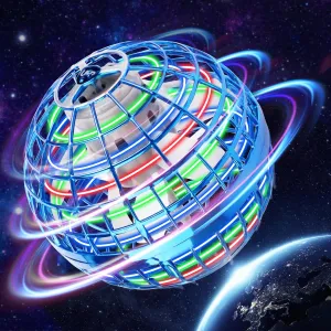 Flying Orb Ball Toys, 2024 Ball Hand Controlled Mini Drone Magic Hover Globe Boomerang Fidget Spinner Birthday Ideas Cool Boys Girls Kids for 6 7 8 9 10  Year Old Indoor Outdoor Toys