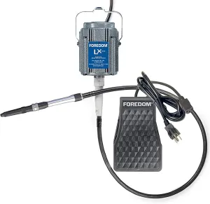 Foredom K.2255 Hammer Stone Setting Kit with H.15 Handpiece & MAMH-1 Bench Clamp Motor Hanger, 115v