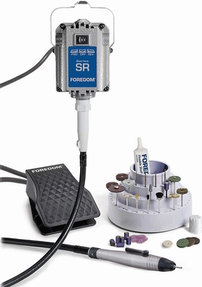 Foredom K.2221 Jewelers Kit with Quick Change Handpiece and MAMH-1 Bench Clamp Motor Hanger, 115v