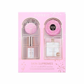 FOREO BEAR mini Microcurrent Facial Device   UFO mini 2 Face Mask Treatment   SERUM 1 fl. oz.   6 UFO Power Activated Masks Skin Supremes Holiday Set