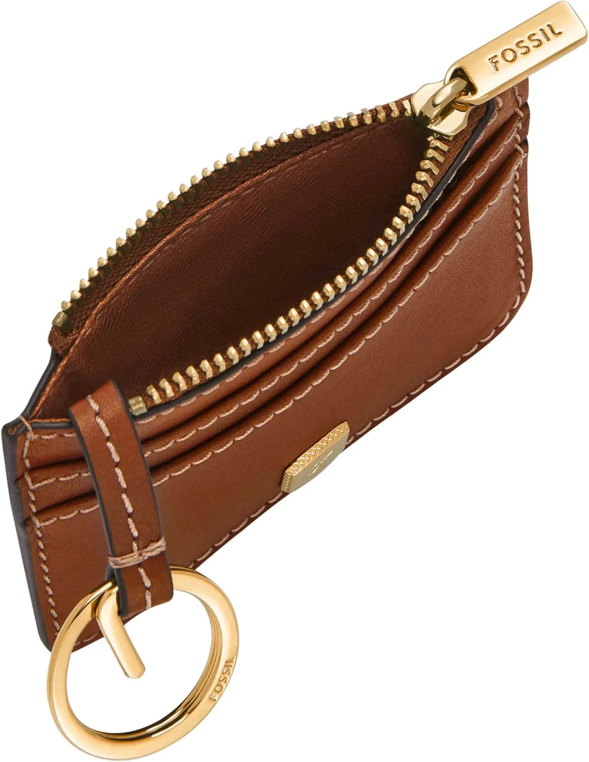 Fossil Lennox Zip Card Case Wallet