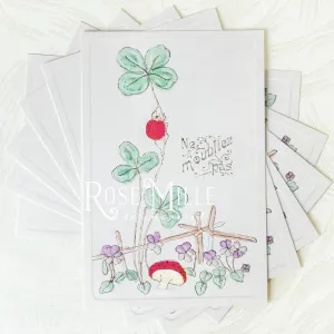 Four Leaf Clover - Layering PostCards