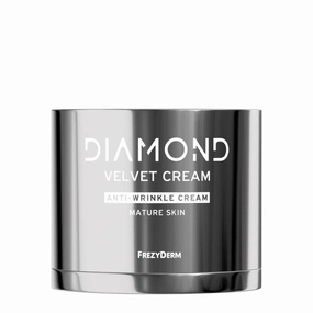 FREZYDERM Diamond Velvet anti-wrinkle cream with diamond crystals and hyaluronic acid, firming effect and wrinkle reduction, ideal for mature skin, 50 ml