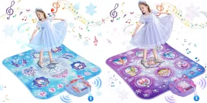 Frozen Dance Mat with Wireless Bluetooth for 3-12 Year Old Girls