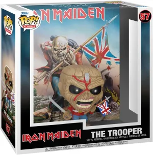 Funko POP! Albums: Iron Maiden - The Trooper - Music - Collectable Vinyl Figure - Gift Idea - Official Merchandise - for Kids & Adults - Music Fans - Model Figure for Collectors and Display