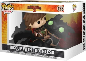 Funko POP! Rides Deluxe: How to Train Your Dragon – Hiccup with Toothless - Collectable Vinyl Figure - Gift Idea - Official Merchandise - for Kids & Adults - Movies Fans
