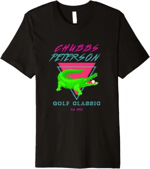 Funny Chubbs Peterson 90s Retro Golf Classic Alligator 1996 Premium T-Shirt