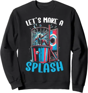 Funny Dunking Booth Carnival Game Dunk Tank Sweatshirt