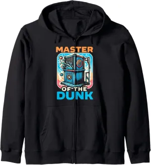 Funny Dunking Booth Carnival Game Dunk Tank Zip Hoodie