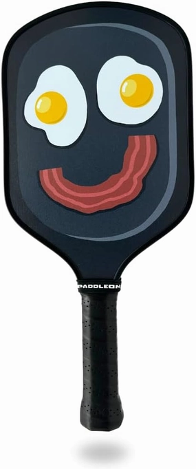 Funny Pickleball Paddles | USAPA Approved Paddle | T700 Carbon Fiber Surface | Propropylene Honeycomb Core | Non-Slip Cushion Grip | Single Paddle | High Grit & Spin | Fun Design