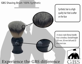 G.B.S Grooming Gift Set - Black Adjustable Double Edge Safety Razor, Shaving Mug, Shave Brush Razor Stand, Razor, Travel Toiletry Bag, Lavender Aftershave Balm and Natural Shaving Soap