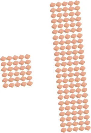 Garneck 2sets Miniature Bricks Building Sets Landscaping Bricks Model Accessories 40pcs*2