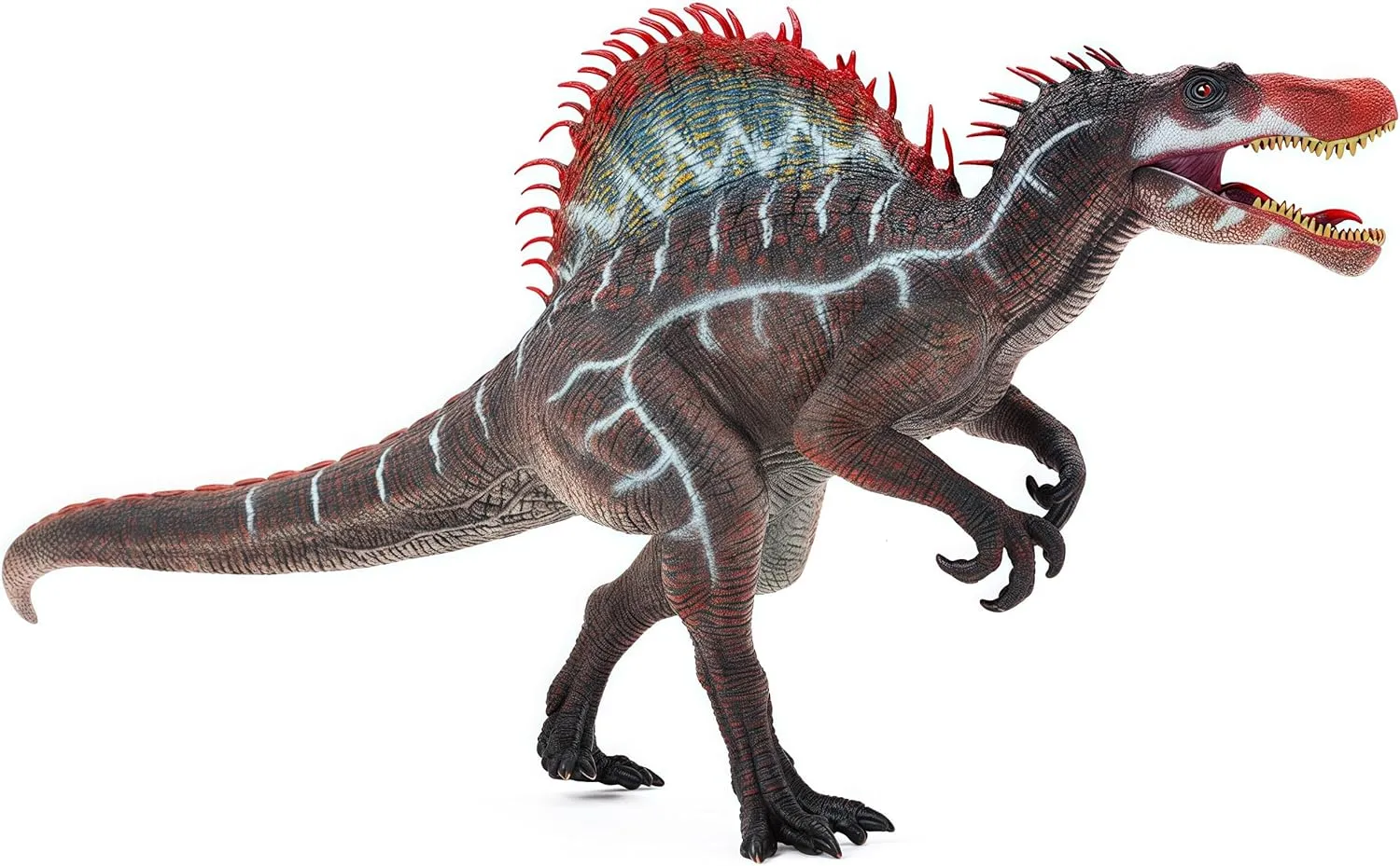 Gemini&Genius Spinosaurus Action Figure with Moveable Jaw - Kids Dinosaur Toy, Collectible Display and Creative Gift for Dino Lovers
