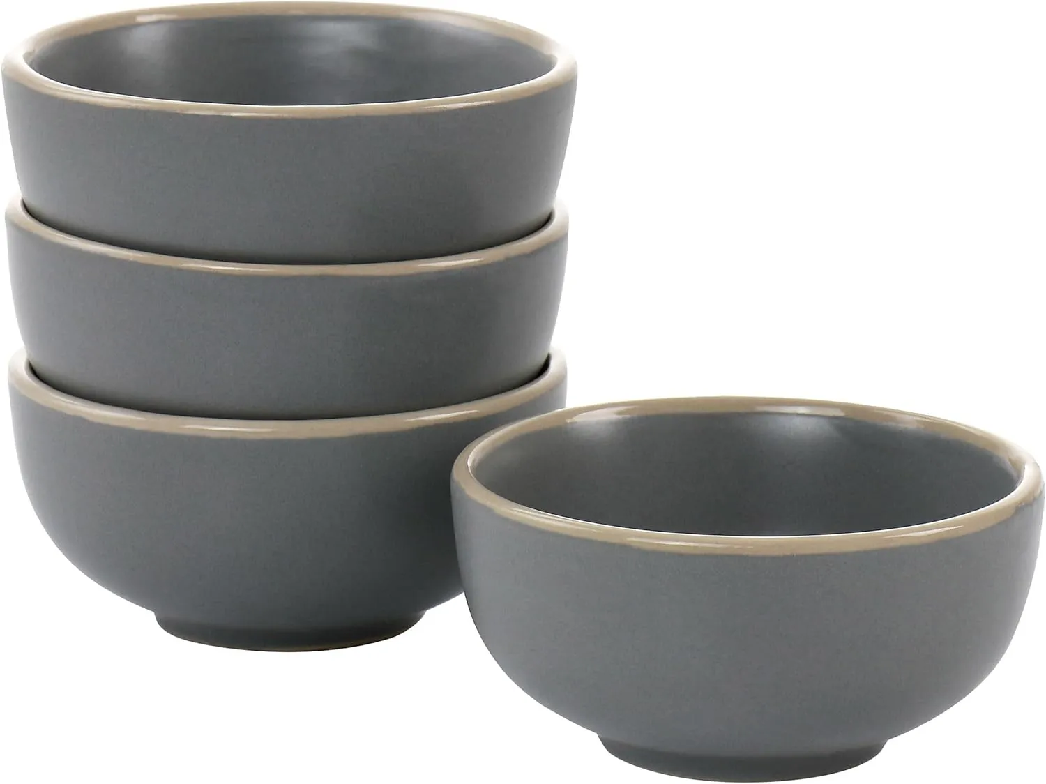 Gibson Home Rockaway 4 Piece 3.5in Fruit Bowl Set