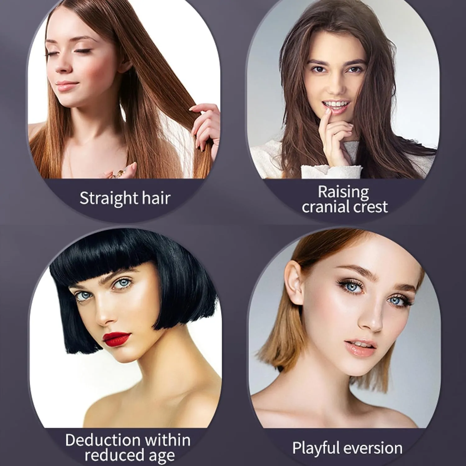 Go Brush Pro Hair Straightener – Cordless Comb with Negative Ion, 4000mAh Fast Heating & Portable Travel Design, Rechargeable Brush for Straightening and Curling (1Pcs)