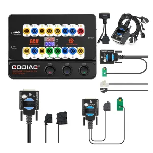 GODIAG GT100  GT100 Pro Breakout Box Plus BMW CAS1/ CAS2/ CAS3/ CAS4/ CAS4  and FEM/ BDC Test Platform For CAS Data Read Write Program All Key Lost