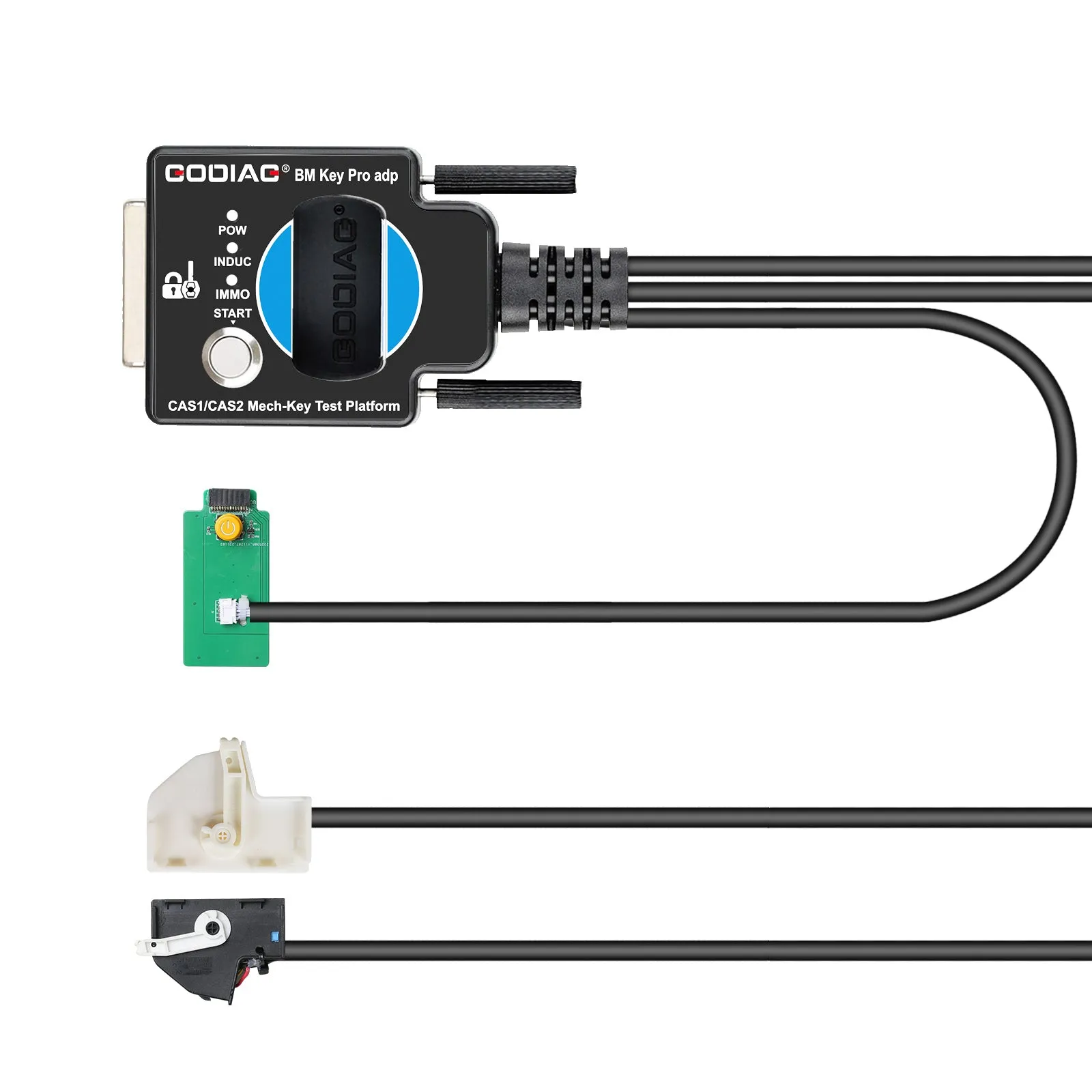 GODIAG GT100  GT100 Pro Breakout Box Plus BMW CAS1/ CAS2/ CAS3/ CAS4/ CAS4  and FEM/ BDC Test Platform For CAS Data Read Write Program All Key Lost