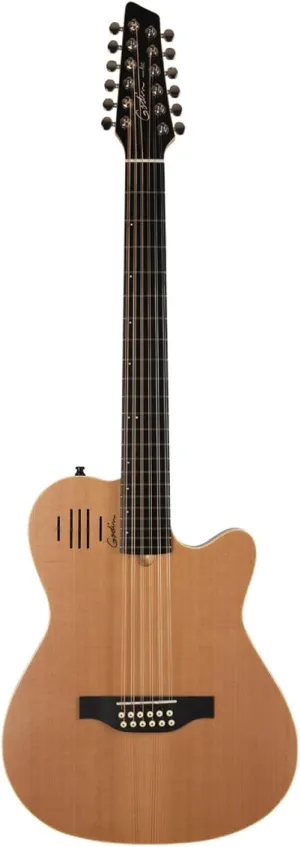 Godin A12 Two-Chambered Electro-Acoustic Guitar (Natural)