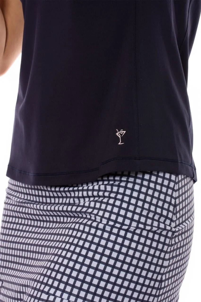 GOLFTINI Women’s Fabulous Sleeveless Golf Polo – Soft, Moisture-Wicking, UPF Shirt for Golf, Tennis, Pickleball & Office Wear