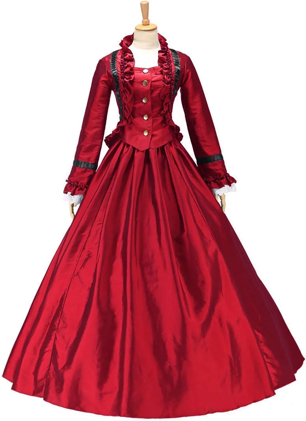 Gorgeous Herrlich Gothic Lolita Classic Wedding Formal Ball Gown Dress