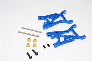 GPM For Team Losi Mini 8ight Upgrade Parts Aluminum Front Suspension Arm - 1Pr Set Blue