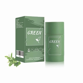 Green Mask Stick, Blackhead Remover Mask, Deep Cleanse Green Tea Plant Cleaning Paste, Cleaning Moisturizing Skin, For Men And Women All Skin Types(1pc)