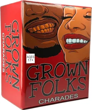 Grown Folks Hood Charades – A Black-Owned Party Game for Black People, Featuring Urban Trivia and Fun for The Culture, Perfect for Parties and Celebrating