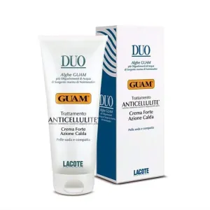 Guam DUO Anti Cellulite Cream with Hot Action - Natural Cellulite Treatment for Skin Tightening - Get Rid Of Cellulite - Seaweed Cellulite Cream - 200 ML Beauty