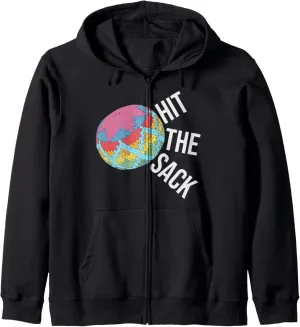Hacky Sack - Knitted Kick Ball - American Sport Zip Hoodie