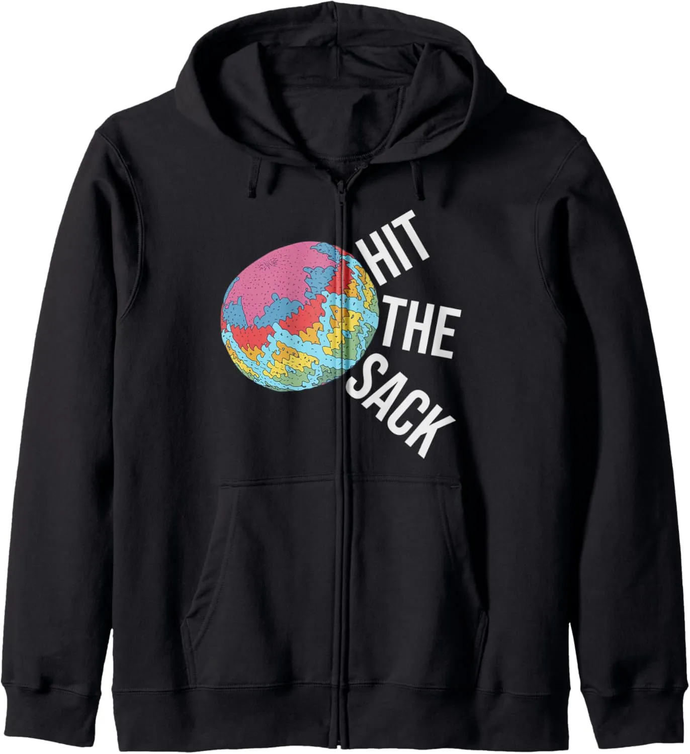 Hacky Sack - Knitted Kick Ball - American Sport Zip Hoodie