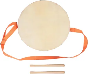 HANABASS 1 Set Wooden Marching Drum Orff Musical Instrument for Promotes Teamwork Rhythm Development and Social Skills for Family Fun and Preschool Music Education