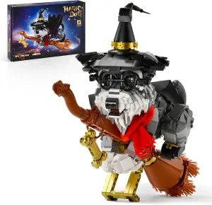 Harry Magic Dog Building Toy Set for Adult,Potter Creative Dogs Collectible Model Toys,Home Office Decor,Party Gifts for Kids Girls and Boys 8-14(1298PCS)