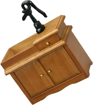 HEMOTON Scale Dollhouse Furniture for Home Decor Chic Design Washbasin Ornament for House Model Decoration