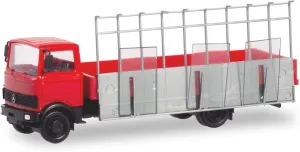 Herpa Mercedes-Benz Flatbed with Glass Buckle, Mini car