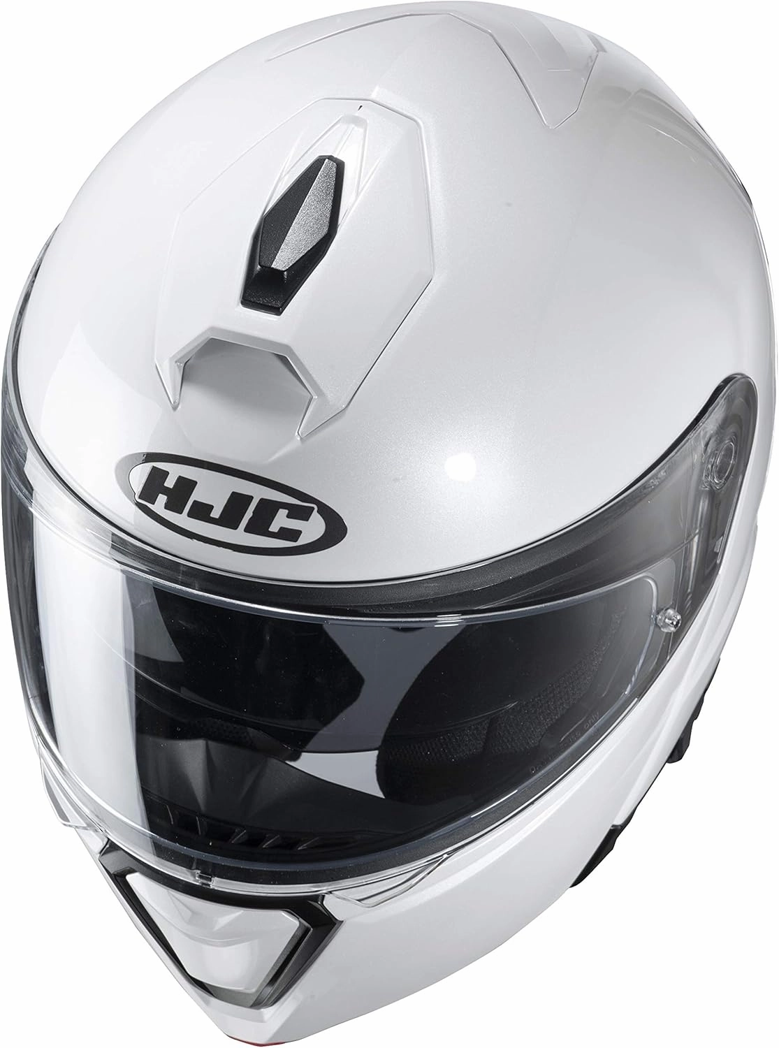 HJC i90 Solid Natural Motorcycle Helmet, DOT Approved