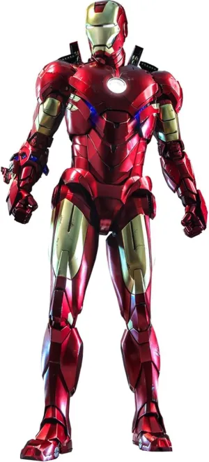 Hot Toys 1:4 Iron Man Mark IV - Iron Man 2, Red