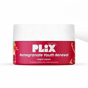 HR Pomegranate Youth Renewal Night Cream with 1% Retinol, Bakuchiol, Olive Squalane