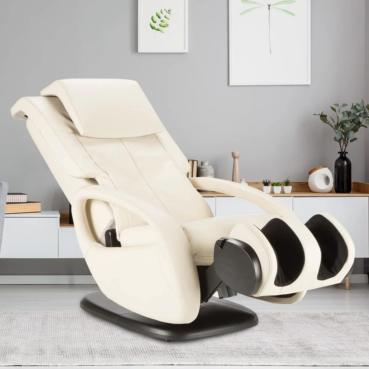 Human Touch WholeBody 7.1 Living Room Recliner Massage Chair - Full Body Professional Grade Personal Massage - Relaxation w Heat for Targeted Stress   Muscle Pain Relief with Foot Calf - Bone