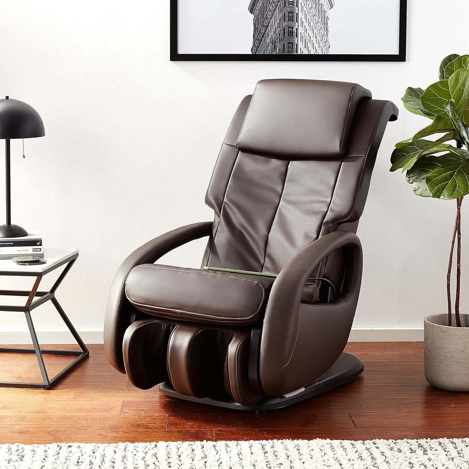 Human Touch WholeBody 7.1 Living Room Recliner Massage Chair - Full Body Professional Grade Personal Massage - Relaxation w Heat for Targeted Stress   Muscle Pain Relief with Foot Calf - Espresso