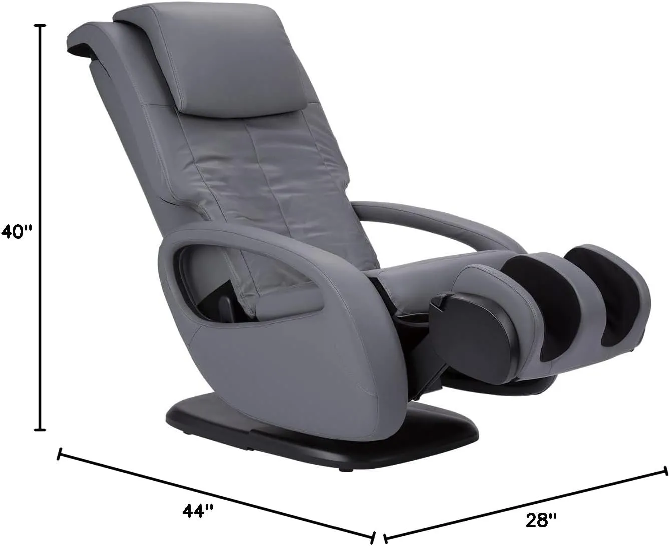 Human Touch WholeBody 7.1 Living Room Recliner Massage Chair - Full Body Professional Grade Personal Massage - Relaxation w Heat for Targeted Stress   Muscle Pain Relief with Foot Calf - Gray