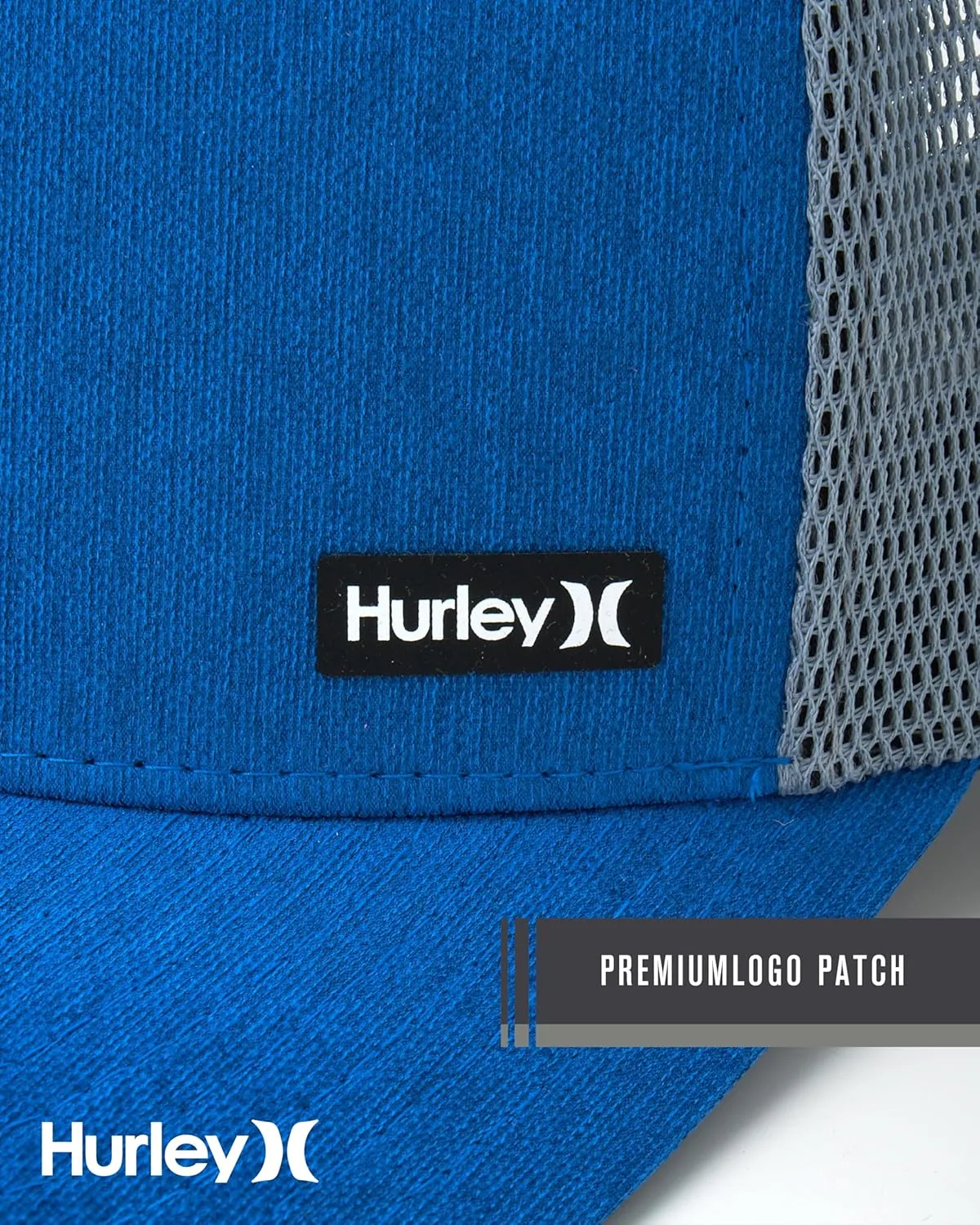 Hurley Men's Caps - H2O-Dri League Baseball Caps for Men with Snapback Closure - Classic Mens Trucker Hats (S-XL)
