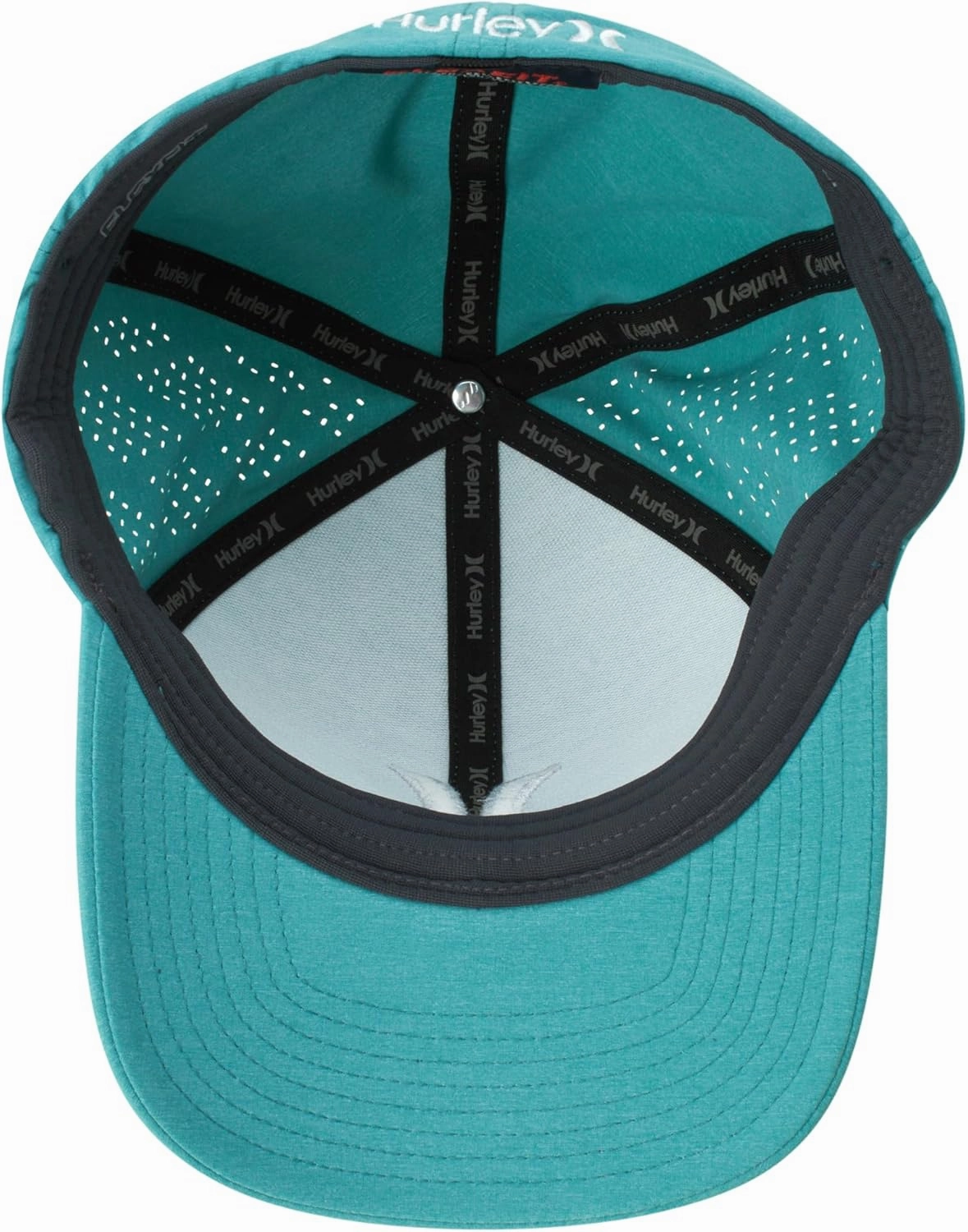 Hurley Men's Caps - Flexfit and Quick-Dry Phantom Curved Baseball Caps for Men - Classic Mens Trucker Hats (S-XL)