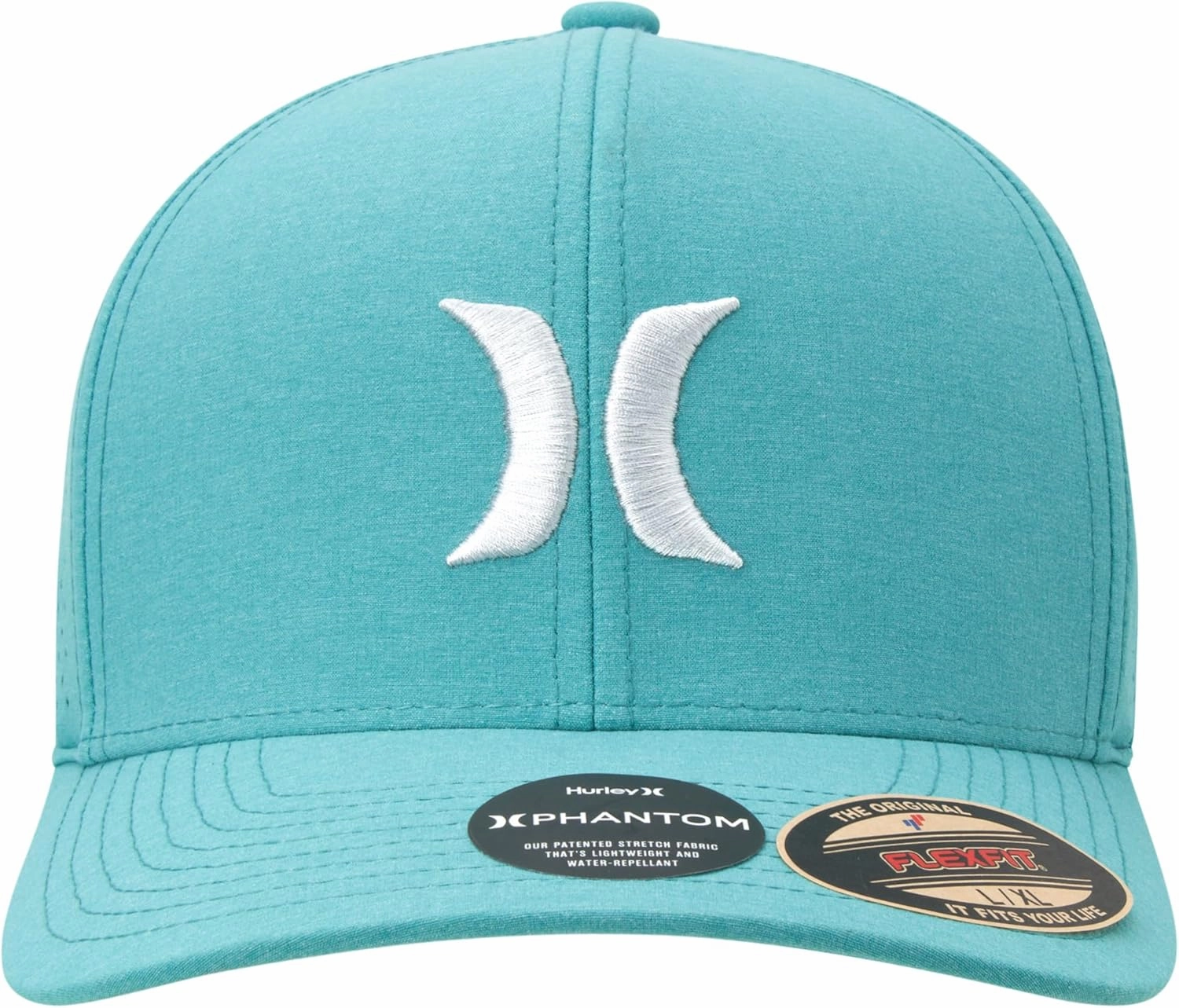 Hurley Men's Caps - Flexfit and Quick-Dry Phantom Curved Baseball Caps for Men - Classic Mens Trucker Hats (S-XL)