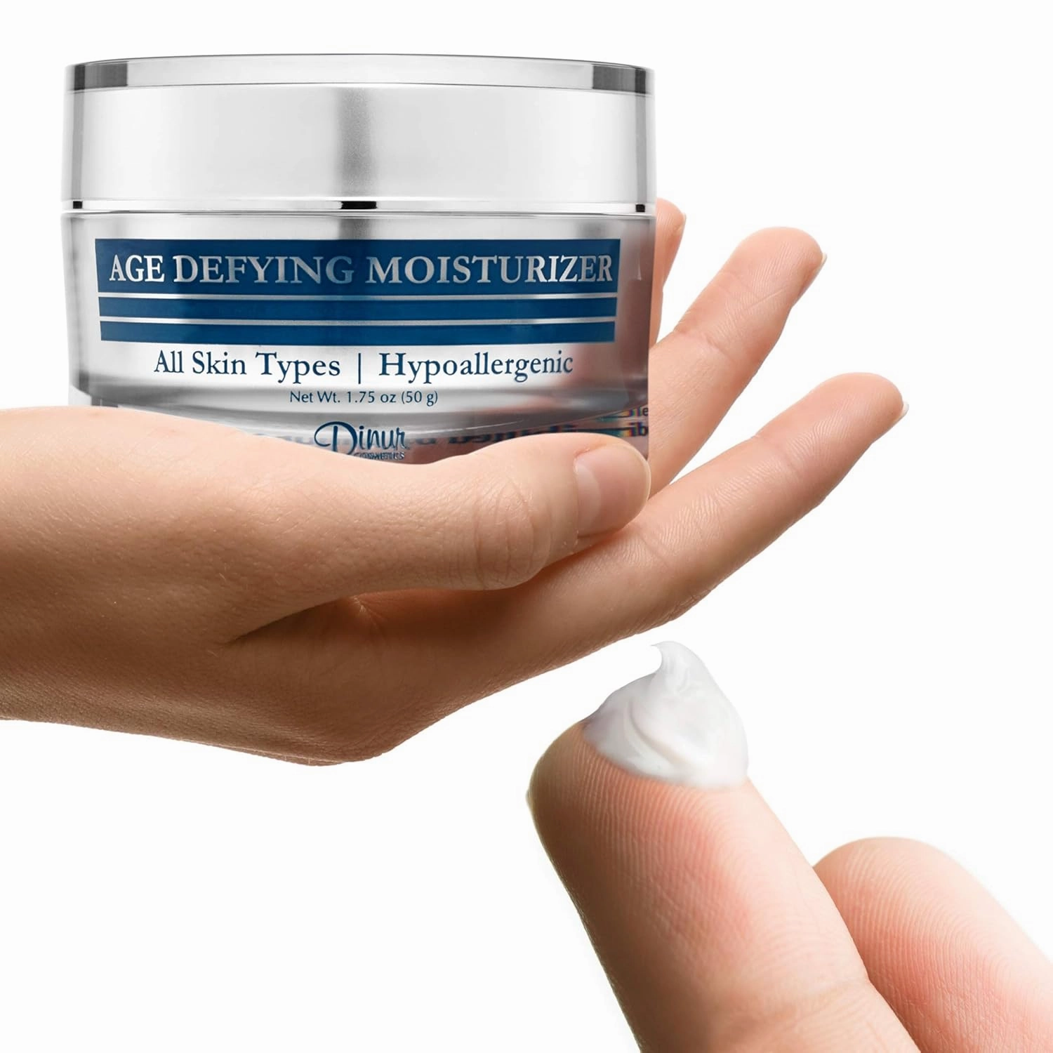 Hydractive 24 Age Defying Moisturizer Hydrating Looks Younger Smoother & Lucent Improves Skin Elasticity Uniformity 1.75 ounces/50 grams