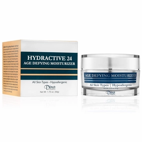 Hydractive 24 Age Defying Moisturizer Hydrating Looks Younger Smoother & Lucent Improves Skin Elasticity Uniformity 1.75 ounces/50 grams