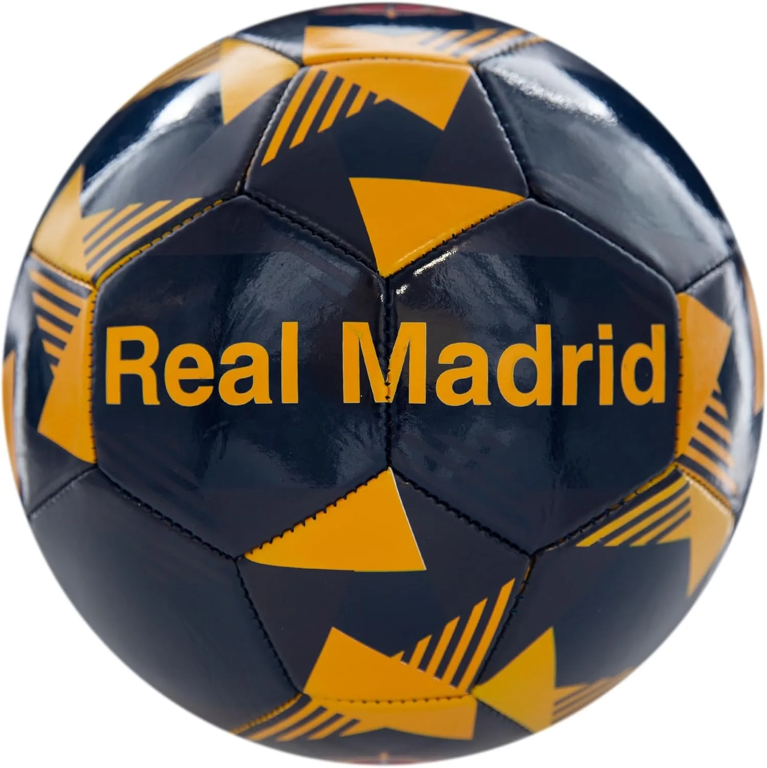 Icon Sports Officially Licensed Real Madrid CF Non-Toxic PVC Size 5 Soccer Ball